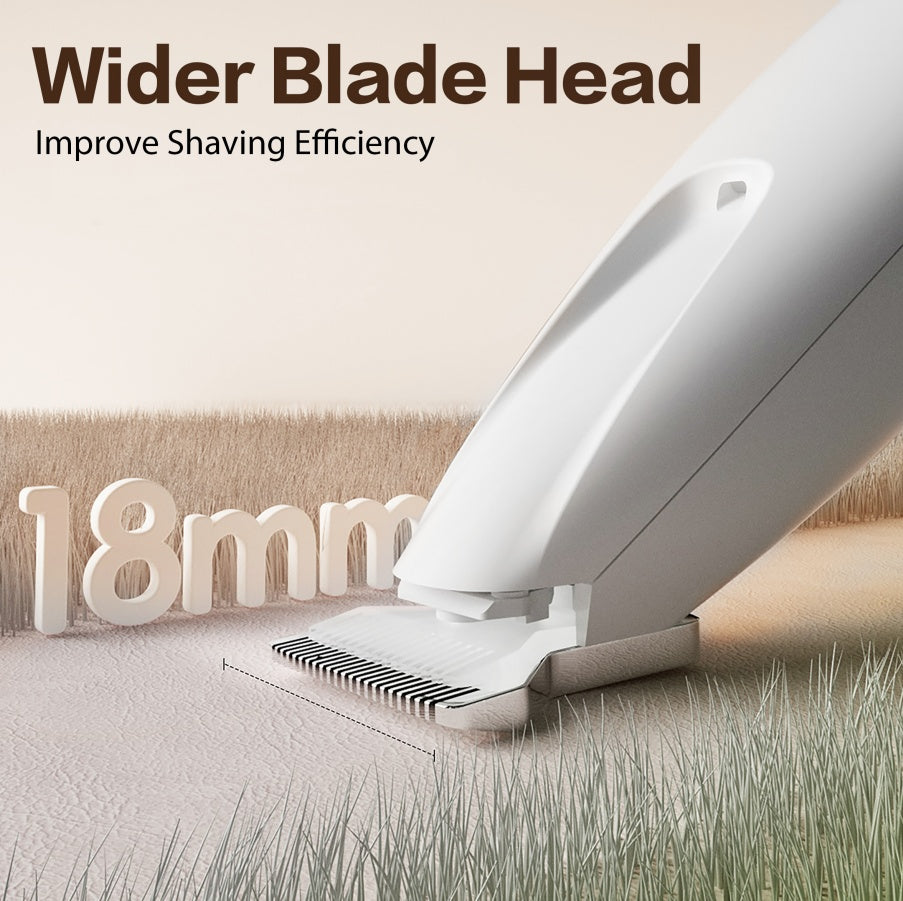 2025 New Pet Paw Trimmer 1Pack,Rechargeable Quiet Hair Trimmer For Pets,Professional Pet Grooming Kit - Cordless Waterproof Clippers With LED For Precision Trimming,Ideal For Home Grooming Pet Hair