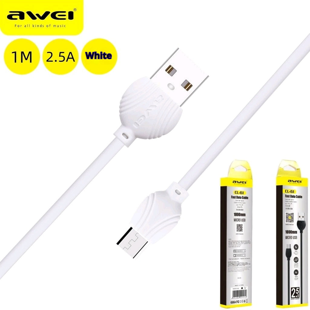 AWEI Android MICRO-USB Cable 1m