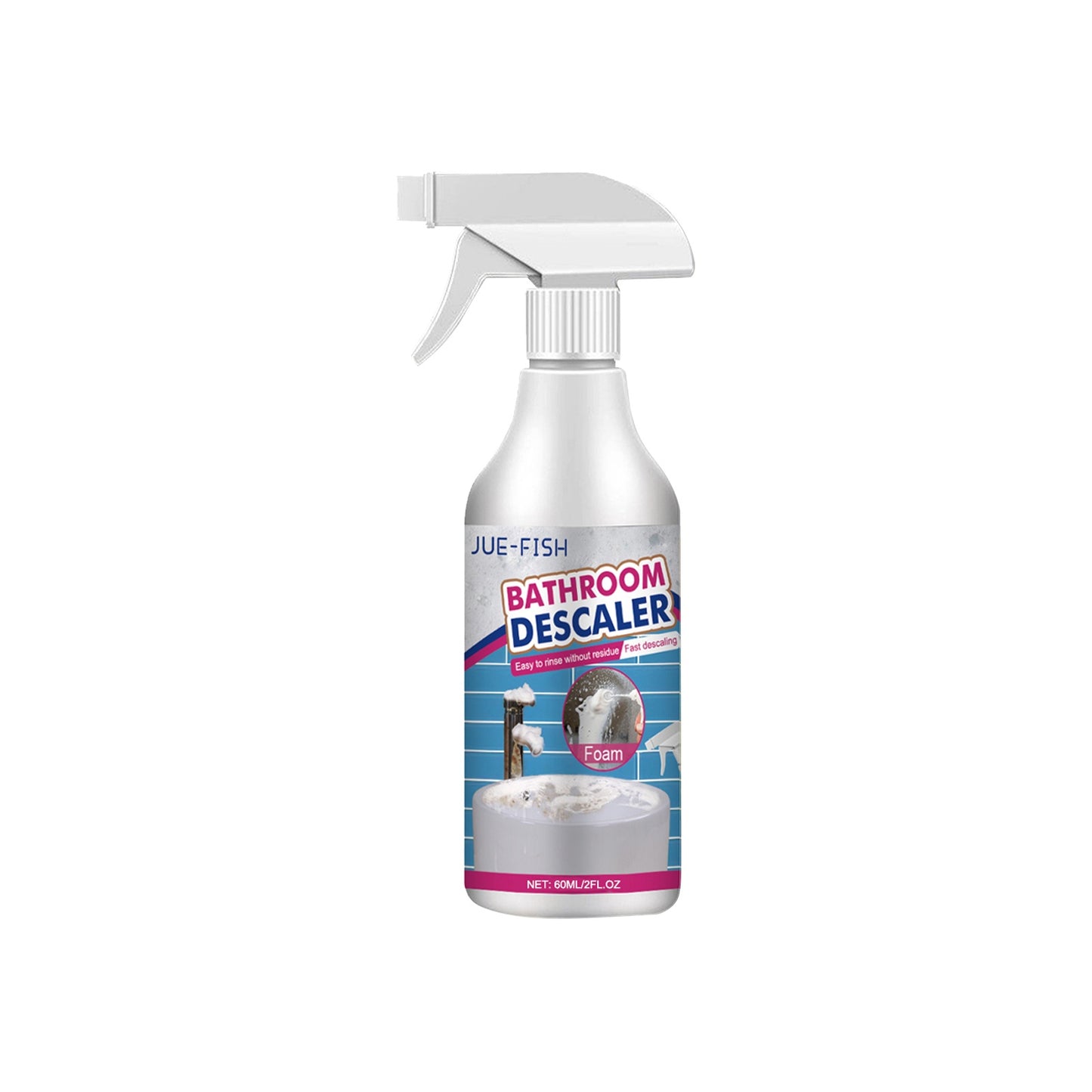 Stainless Steel Cleaner For Bathroom Washbasins, Stain Removal Cleaner For Shower Room Glass Scale, Bathtub Cleaner