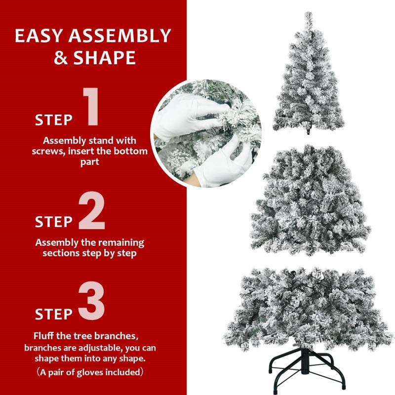 PVC, Christmas Tree, Christmas Decorations, With Lights