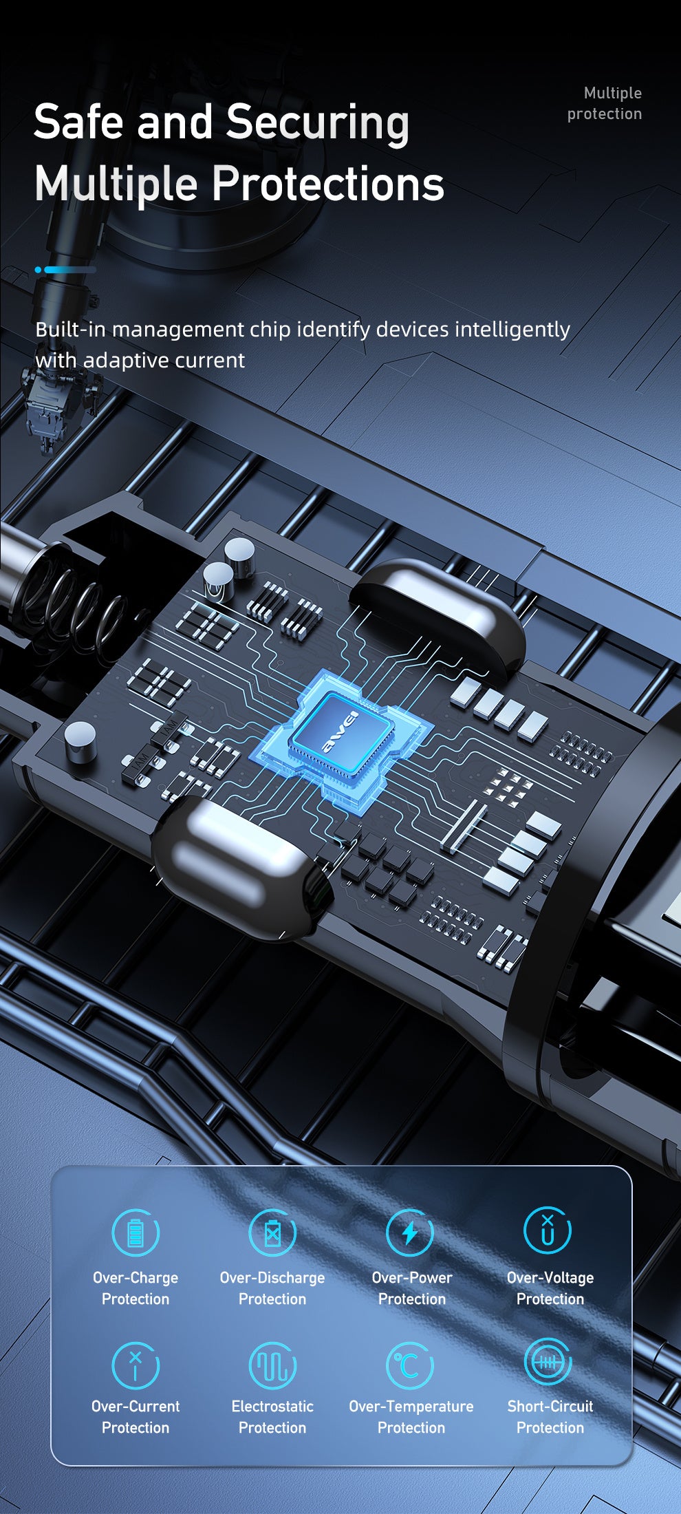 AWEI Dual SUB Car Charger