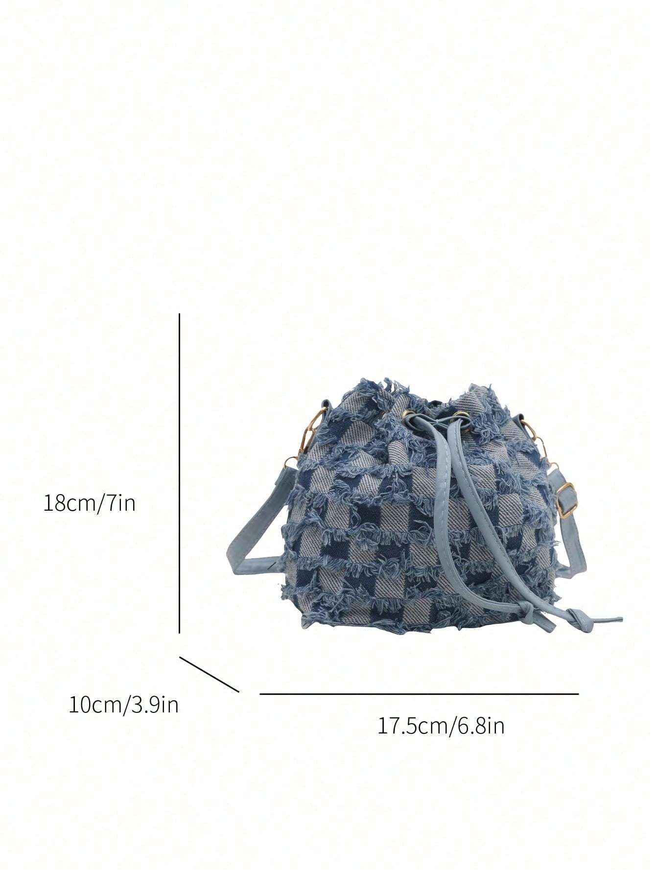 Large Capacity Fashion Design Single Shoulder Casual Bag Women's Simple Commuting Portable Bucket Bag