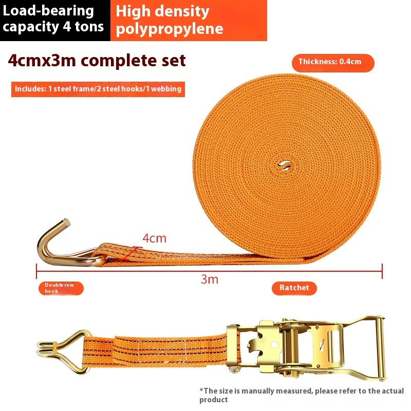 Simple Cargo Bundling Strap Ratchet Tensioner