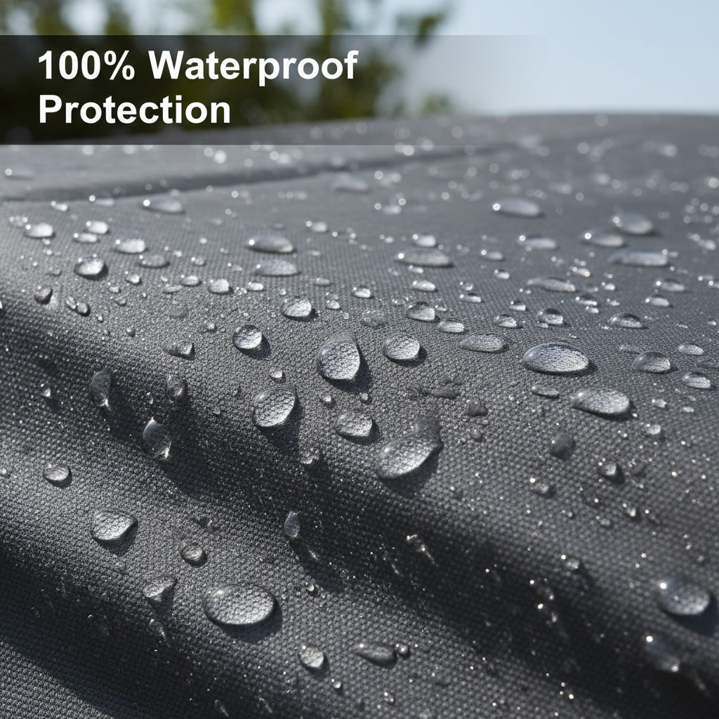All-Weather Fifth Wheel Trailer Cover,Breathable RV Storage Cover - Easy Access & Ventilation Design