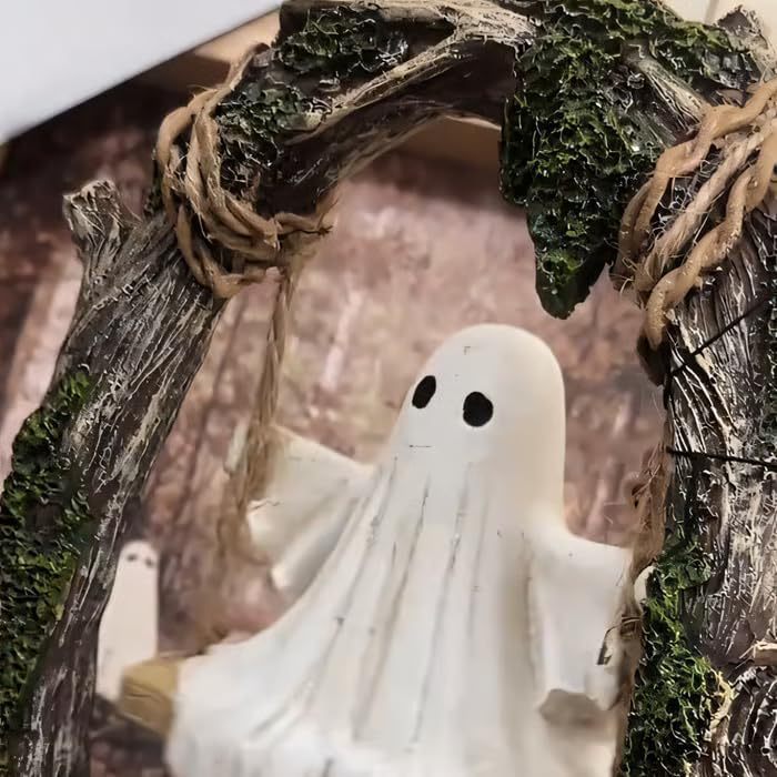 Halloween Swing Ghost Decoration