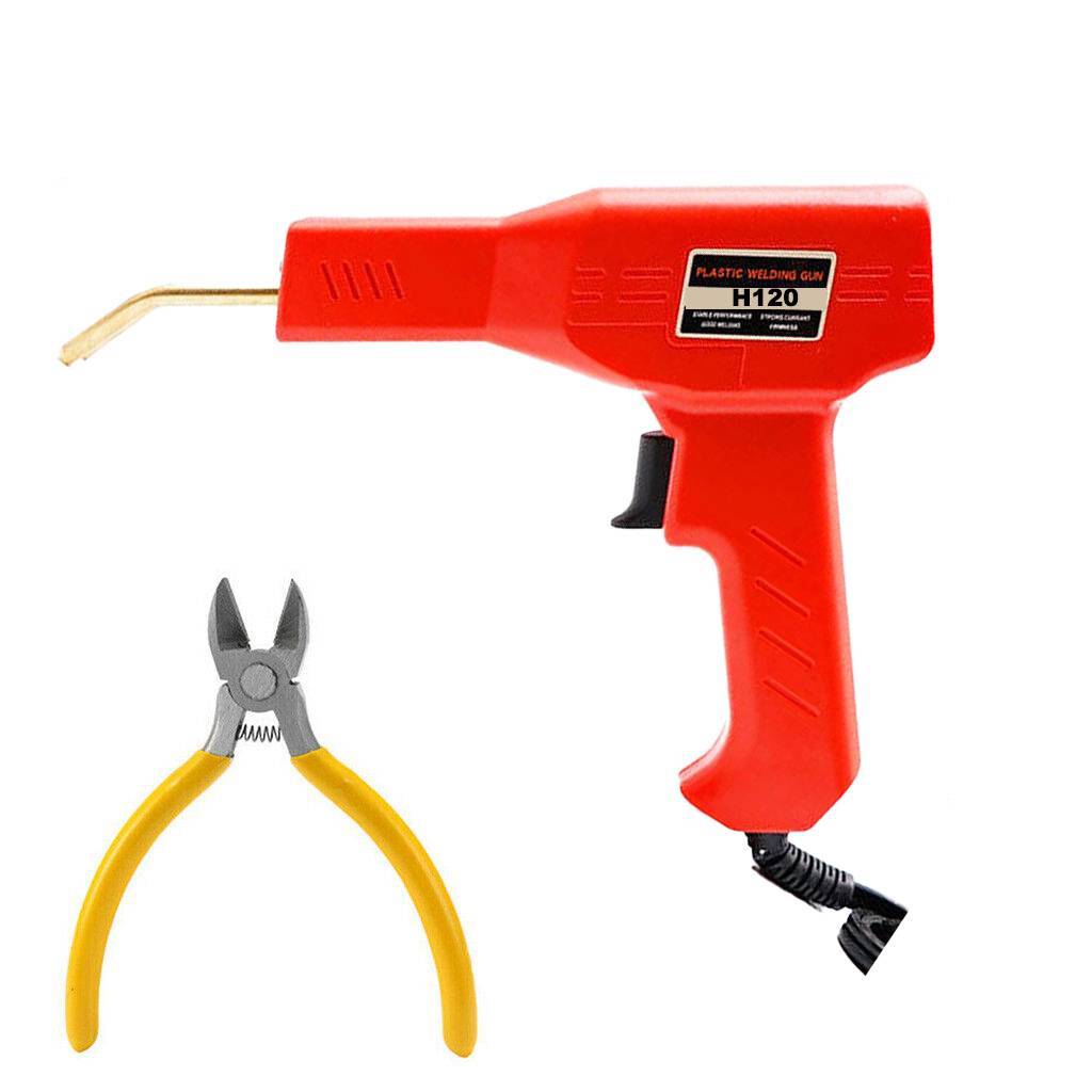 120W Plastic Welding Machine Stapler Welder Garage Tool Repair Kit Car Bumper