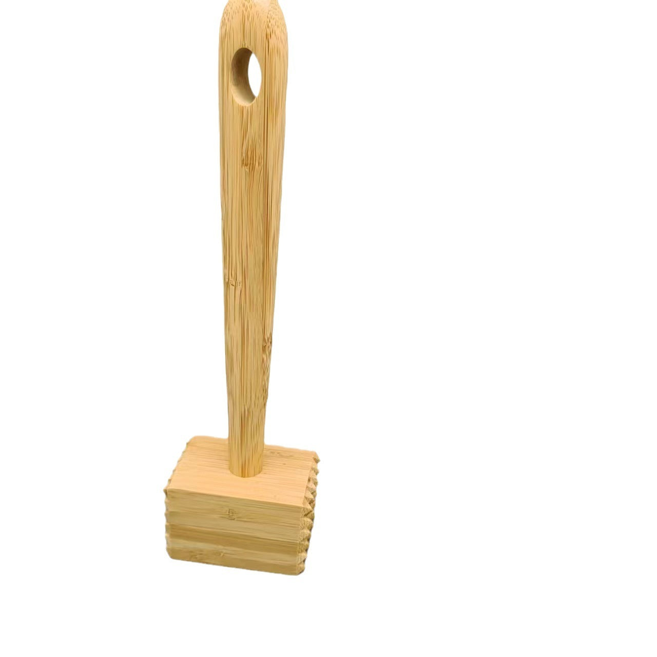 Home Ladle Meat Hammer Raw Bamboo Color