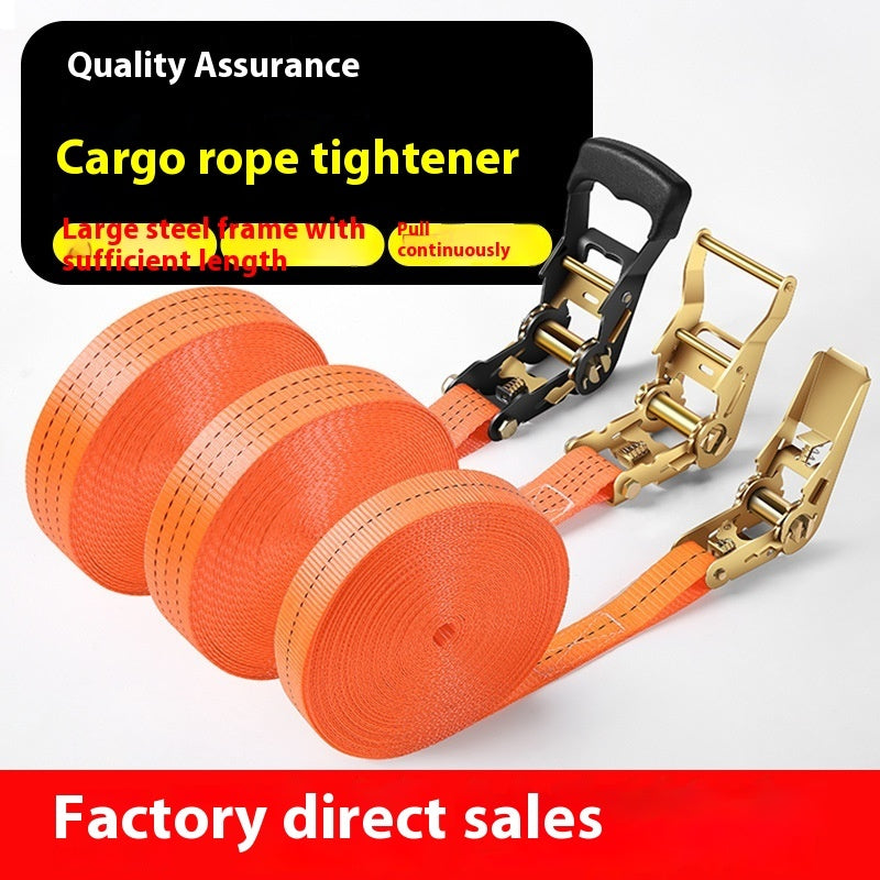 Simple Cargo Bundling Strap Ratchet Tensioner