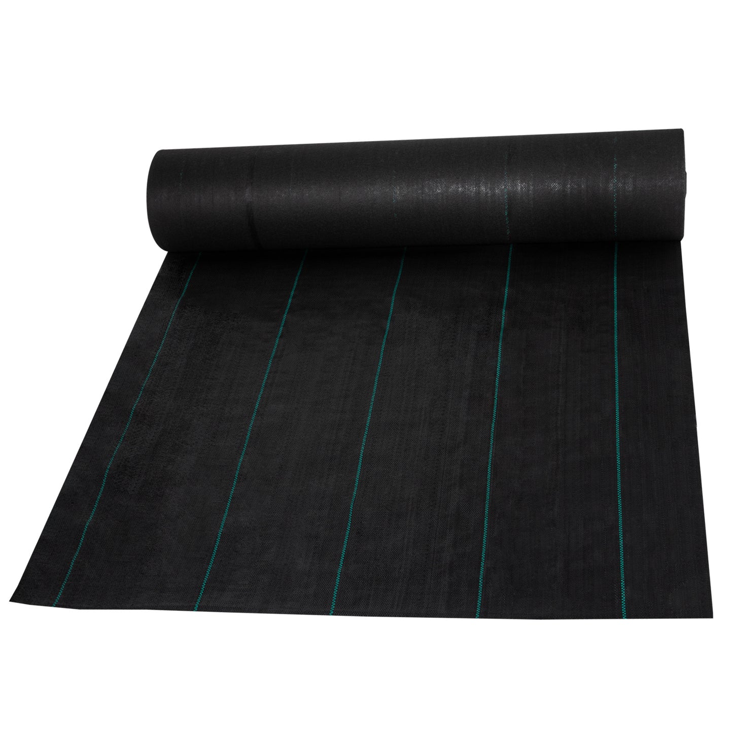 VEVOR Weed Barrier, 5.8oz Landscape Fabric, 3ft X 300ft Cover Mat Heavy Duty Woven Grass Control Geotextile For Garden, Patio, Black