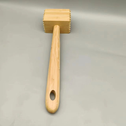 Home Ladle Meat Hammer Raw Bamboo Color