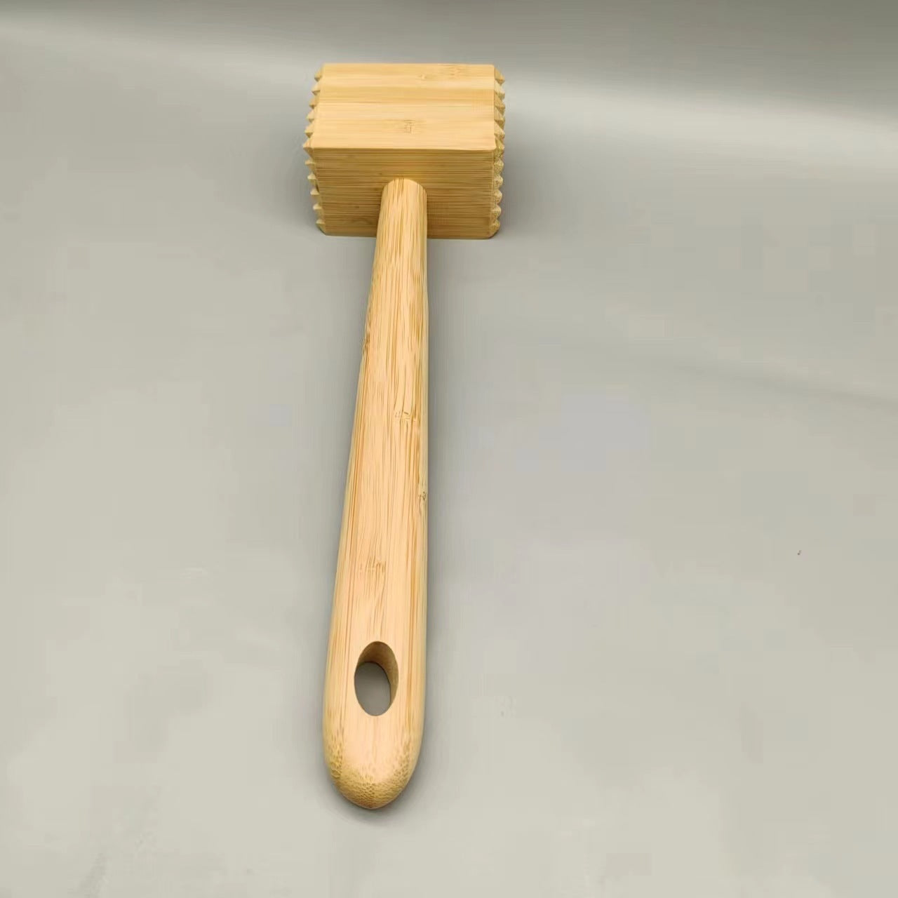Home Ladle Meat Hammer Raw Bamboo Color