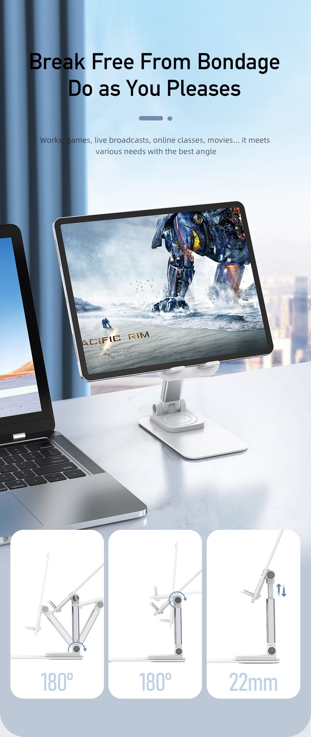 AWEI Desktop Folding Phone Holder