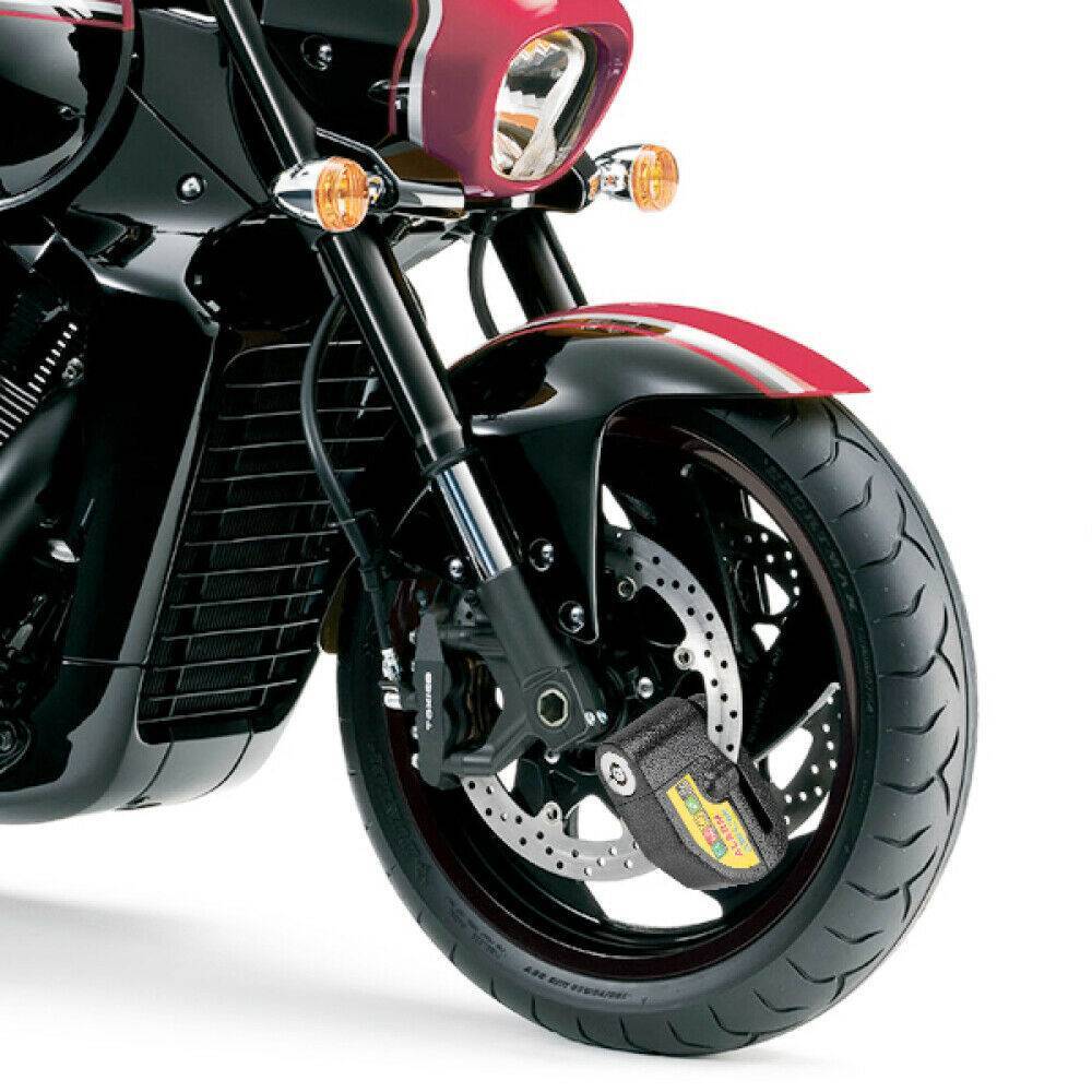 Motorcycle Alarm Disc Lock Brake Handlebar Throttle Grip Lock Bike Security