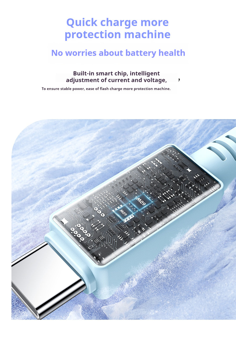 AWEI TYPE-C To TYPE-C Cable 30mm