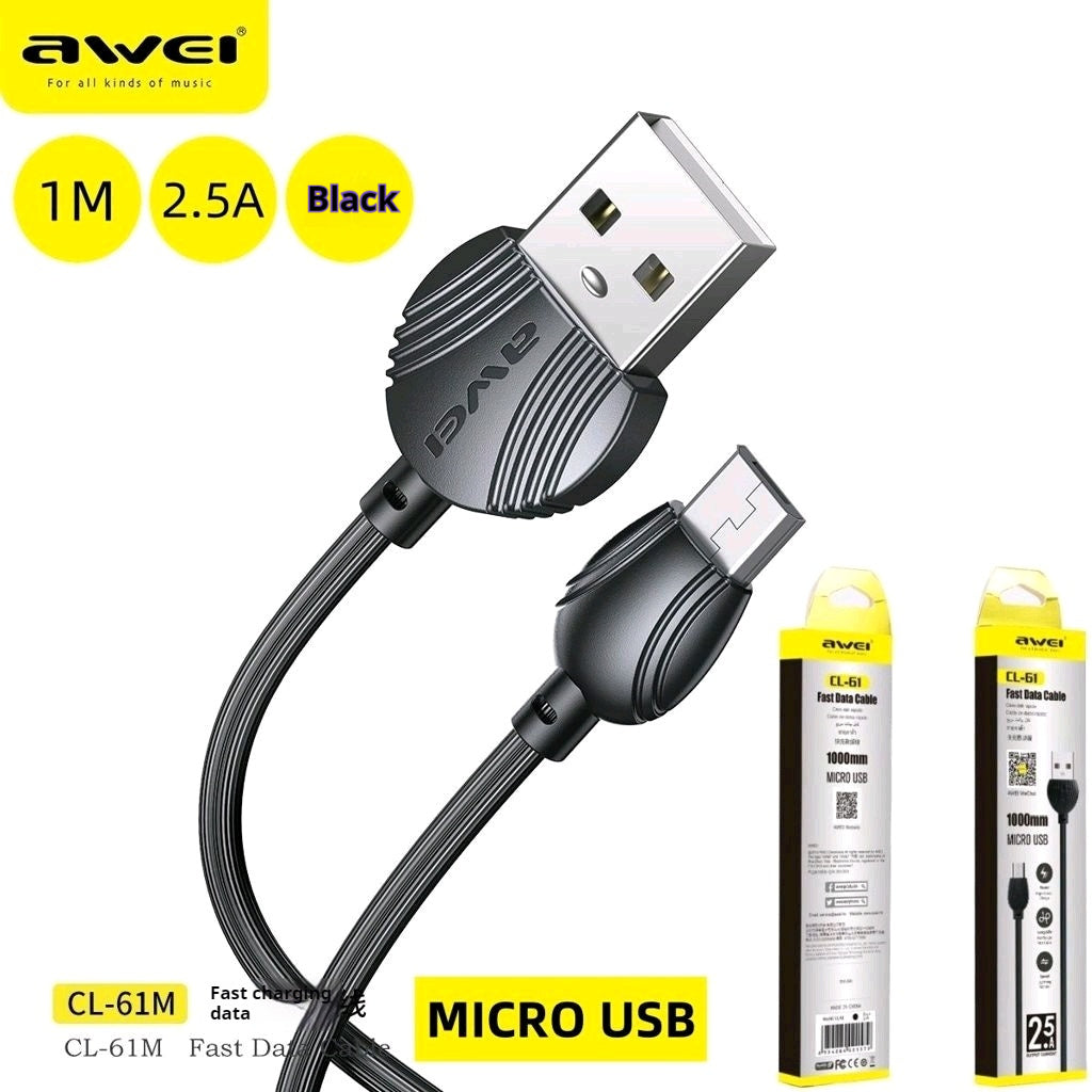 AWEI Android MICRO-USB Cable 1m