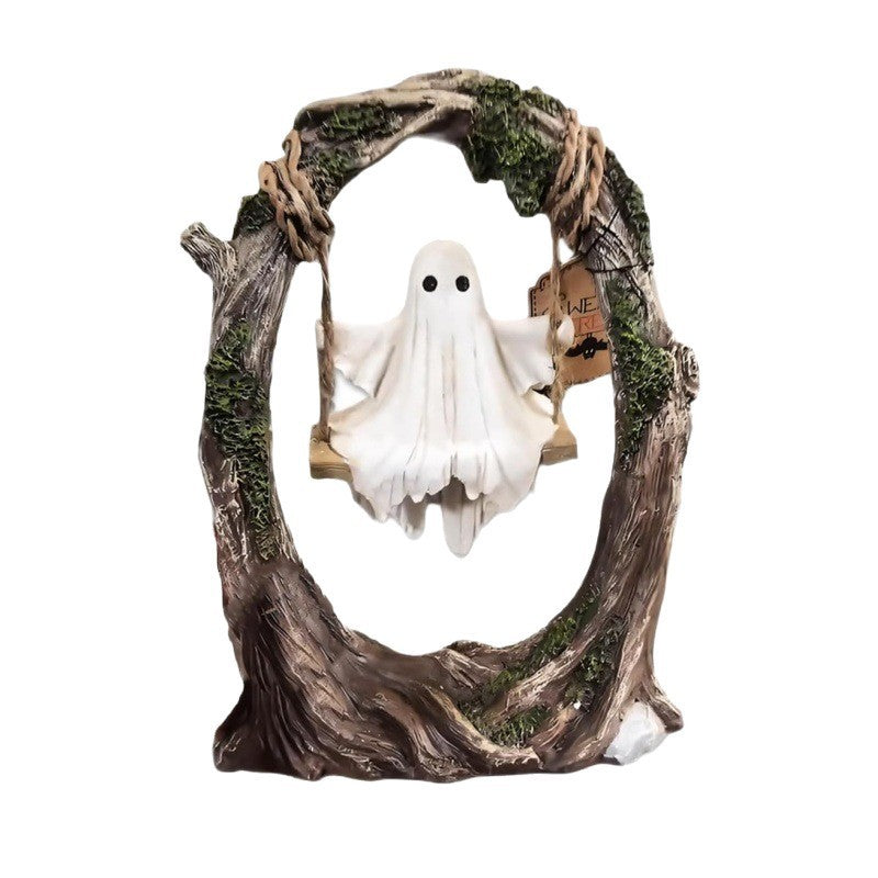 Halloween Swing Ghost Decoration